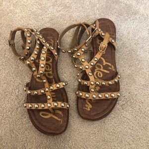 Sam Edelman studded gladiator sandals 8